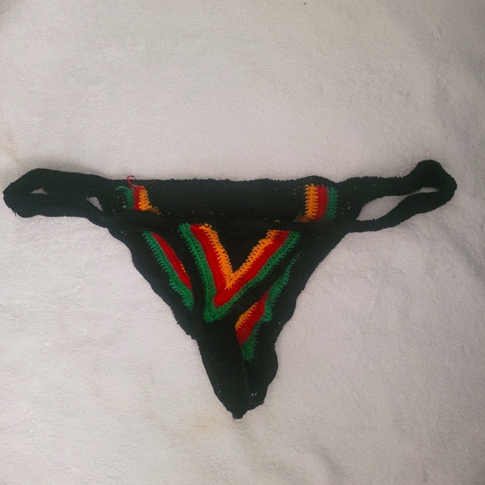 Jamaican Hand Crochet Bikini Bottom